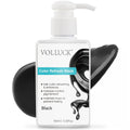 VOLLUCK Color Depositing Conditioner - 3-in-1 Cruelty-Free Hair Mask for Enhanced Shine & Softness | Black, 5.28 Fl Oz