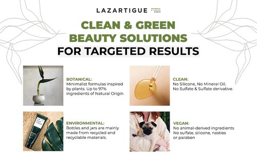 Lazartigue Nourish Light Shampoo - Soy Oil Enriched for Lightweight Nourishment | Vegan & Sulfate Free, 8.4 Fl Oz