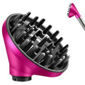 Dyson Upgraded Large Diffuser Attachment - Converts Airwrap Styler to Hair Dryer, Heat Resistant Nylon, Rose