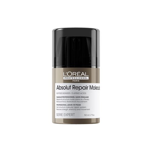 L'Oréal Professionnel Paris Absolut Repair Leave-In Mask - Smooths & Strengthens All Damaged Hair Types