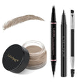 Regine Switzerland Eyebrow Pencil Kit - Waterproof 2-in-1 Microblading Pen & Pomade, Ash Blonde