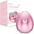 Electric Shaver for Women, 5D Floating Rotary Razor Hair Remover, Wet/Dry Face & Body Shaver for Arms, Legs and Underarms, Portable Travel Shaving Gift for Her Pink