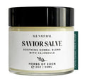 Herbs of Eden Savior Salve | Herbal Healing Balm with Calendula, Comfrey, Yarrow, Plantain & Chamomile | Organic Eczema & Dry Skin Relief for All Ages | USA Made