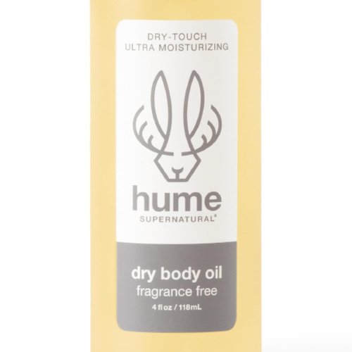 HUME SUPERNATURAL Dry Body Oil Spray - Nourishing Moisturizer for Dry Skin | Fragrance-Free Hydration, 8 oz