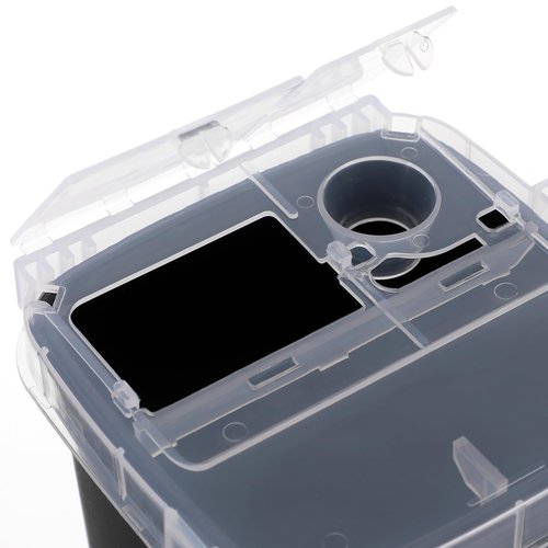 Beaupretty Blades Dispenser Razor Disposable Storage Case with Locking Snap-Top Lid Compact Razor Disposable Storage Container for Barbershop and Home Safe Blade Disposal