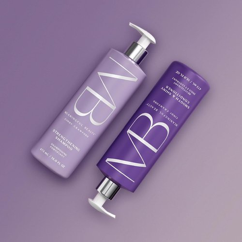 Meaningful Beauty Age-Proof Hair Care Set - Strengthening Shampoo & Conditioner | Plant-Based Keratin, 16 Oz Each