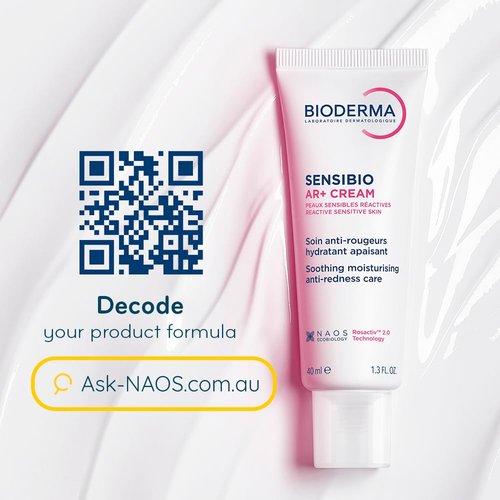 Bioderma Sensibio AR+ Cream, Facial Redness Relief Lotion for Sensitive Skin, Soothing and Moisturizing Care