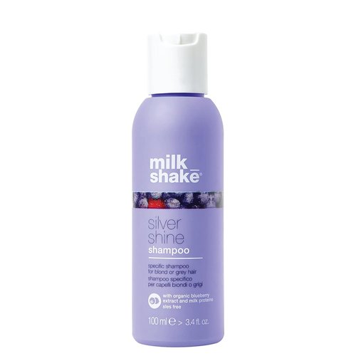 milk_shake Silver Shine Purple Shampoo - Enhance Blonde Hair Radiance | 300ml