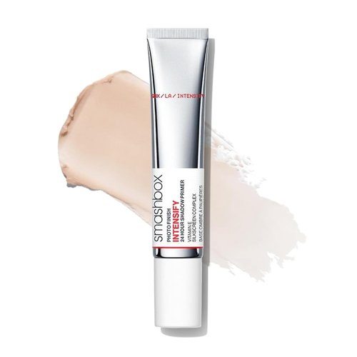 Smashbox Photo Finish Intensify 24 Hour Eyeshadow Primer - Nourishing Formula with Vitamin E, 0.34 Fl Oz