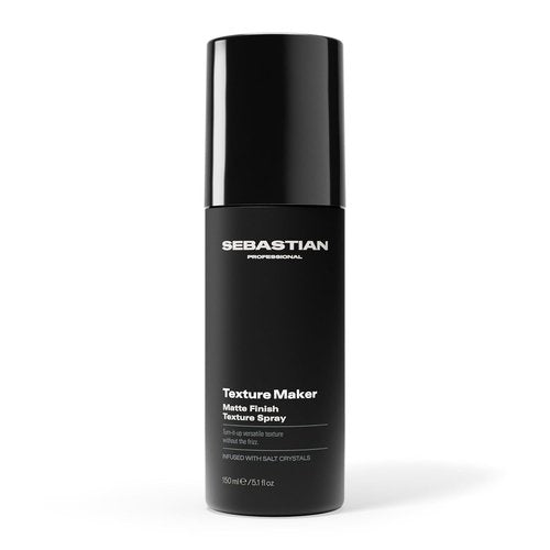 Sebastian Professional Texture Maker Spray - Lightweight Hair Texturizer with Medium Hold & Matte Finish | 5.07 fl oz