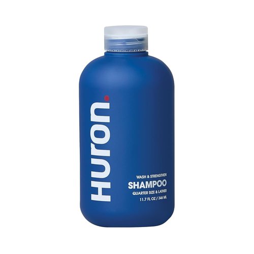 Huron Men's Shampoo - Cleansing & Hydrating Formula | Citrus & Fresh Juniper Scent | 11.7 Fl Oz