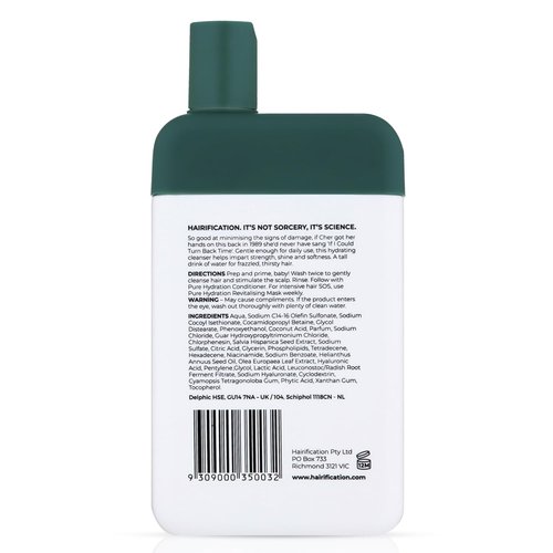 Pure Hydration Shampoo - Nourishing Formula with Hyaluronic Acid & Niacinamide | 300ml for Dry or Fine Hair