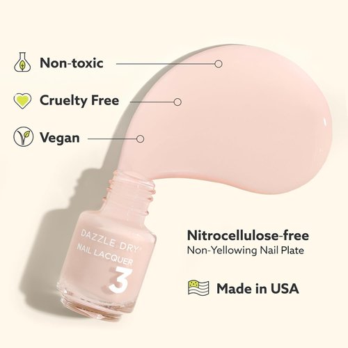 Dazzle Dry Complete Starter Mini Kit - Nail Prep, Base Coat, Top Coat & Ridge Filler | Transform Your Nails
