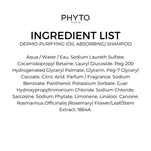 PHYTO SCALP SOLUTIONS Oil Absorbing Shampoo