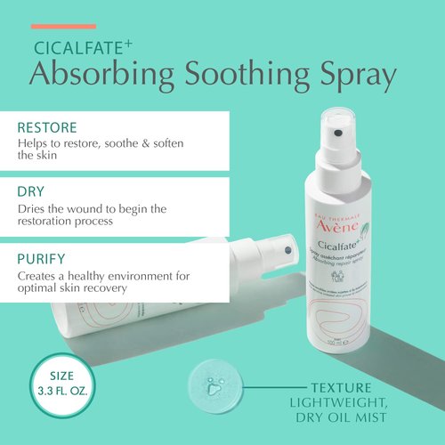 Avène Cicalfate+ Soothing Spray - Restores Irritated Skin & Barrier | Safe for All Ages
