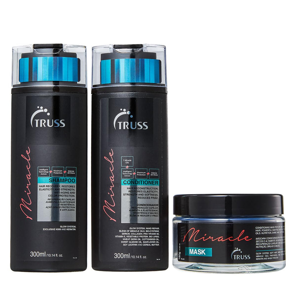 TRUSS Miracle Conditioner - Deep Hydration & Repair | 300ml (10.14 fl. oz.)