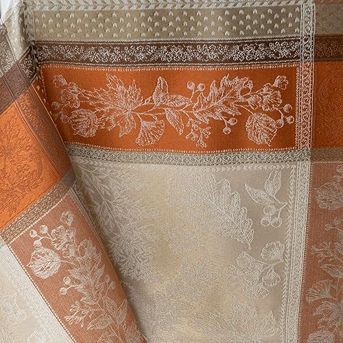 Heirloom Harvest Rectangular Tablecloth 60x84 Inches - Autumn Foliage Pattern