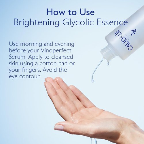 Caudalie Vinoperfect Brightening Essence - Glycolic Acid Exfoliating Toner for Radiant Skin