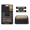 Professional Shaver Shaper Replacement Super Close Gold Foil and Cutter Bar Assembly, Super Close Shaving for Professional Barbers and Stylists,Compatible with Wahl 5 Star Series Model 7043（Gold）