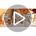 White Halloween Trick or Treat Ceramic Candy Canister - Festive Decor