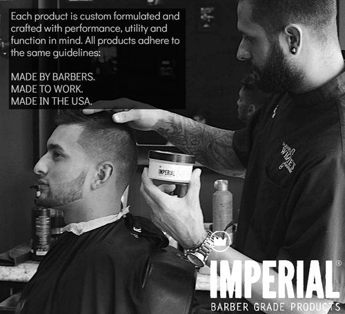 Imperial Barber Glycerin Soap Puck for Shave & Face Use, 6.2 oz