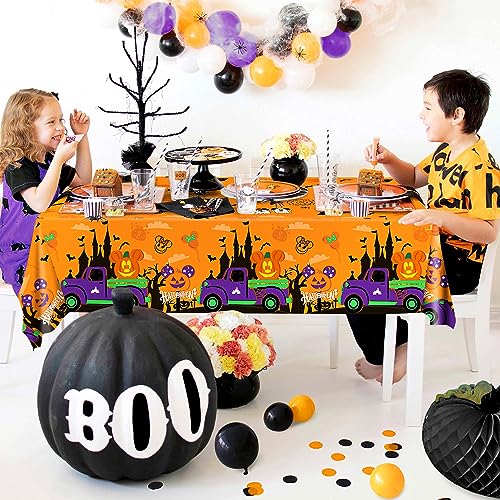 Halloween Mouse Tablecloths 3-Pack - Waterproof & Reusable Party Decor