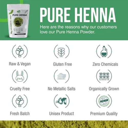 1000 Grams - 100% Pure Henna Powder For Hair Dye - Red Henna Hair Color, Best Red Henna For Hair - The Henna Guys