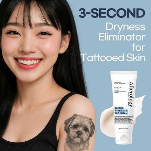 Tattoo Aftercare Moisturizer – Unscented Moisturizing Balm for Inked Skin, Color-Enhancing Care with Clean, Vegan Ingredients, Gentle Daily Tattoo Maintenance, 3.04 fl oz