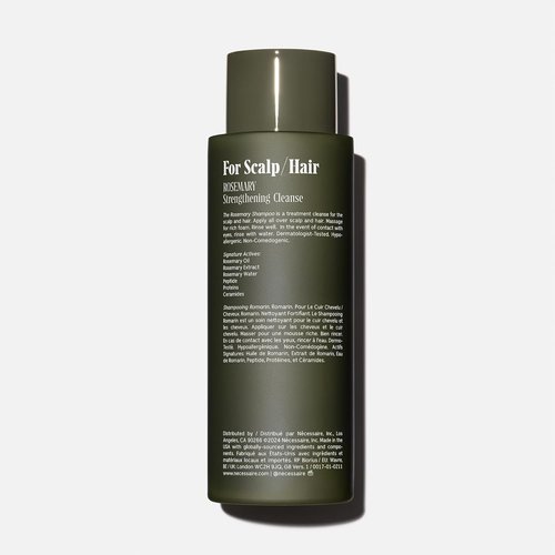 Nécessaire Rosemary Shampoo - Multi-Protein Strengthening Cleanse for Thinning Hair | 250 ml / 8.4 oz