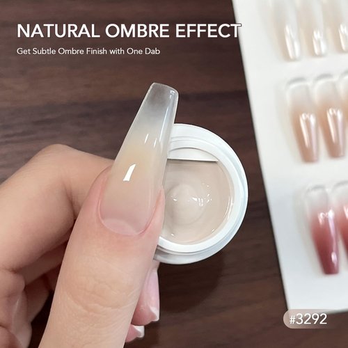 GAOY Patting Gel Nail Polish Kit, 9 Colors UV LED Ombre Painting Gel with Sponges, Soak Off Pigmented Colors, Beginner Friendly Gradient & Aura Nail Art Set for Home & Salon Use, Rose Garden