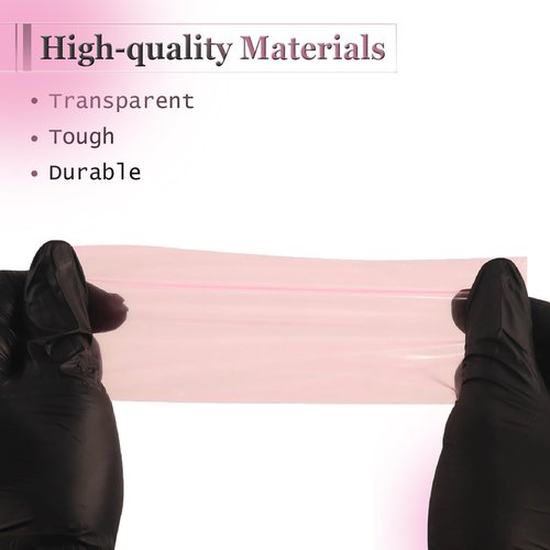 206PCS Tattoo Machine Covers with Grip Wrap - SOTICA 200PCS Pink Tattoo Pen Covers 2.56×7.1" Machine Wraps and 6PCS Black Self-Adhesive Bandage for Tattoo Supplies