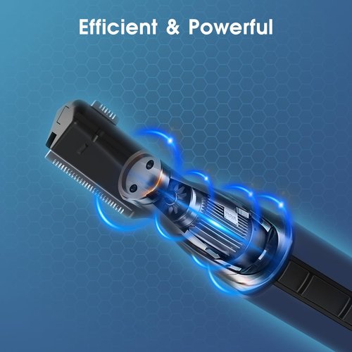Funstant Upgraded Eyebrow Trimmer for Men, Precision Detailer Battery-Operated Eyebrow Razor and Shaper, Electric Facial Hair Trimmer with Comb, Dual-Blade Grooming Tool, No Pulling Sensation