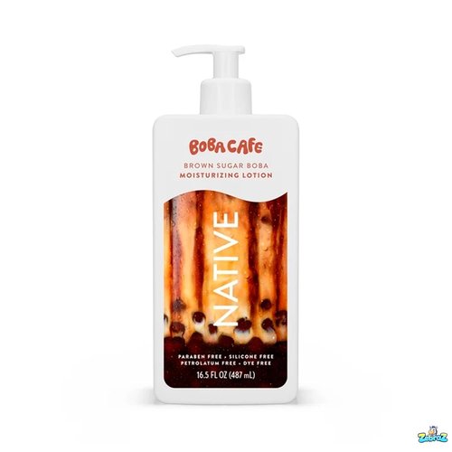 Native Body Lotion - Limited Edition Brown Sugar Boba, Silicone-Free, 16.5 oz | Pack of 2