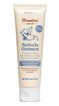 Flanders Buttocks Ointment - Zinc Oxide Diaper Rash Cream for Baby & Adult Skin | 4oz Tube for Heat Rash & Chafing Relief