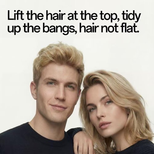 ApexFlow Hair Volume Styling Cream - Texturizes, Defines & Hydrates for Curl, Thin & Flat Hair | Eco-Friendly Refill, Non-Greasy (Large 1pc)