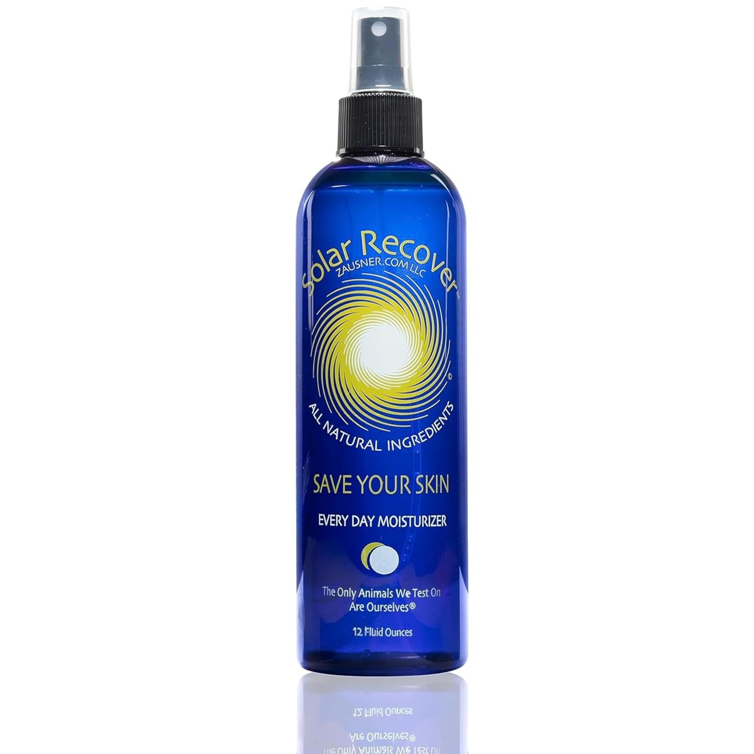 Solar Recover After Sun Moisturizing Spray - Hydrating Facial & Body Mist with Vitamin E | 12 Oz Sunburn Relief
