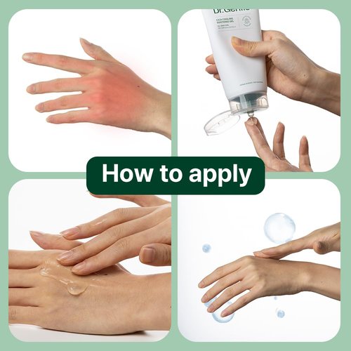 CICA Cooling Gel Moisturizer - Fast-Absorbing Centella Soothing Gel for Sensitive Skin | 5.07 fl oz