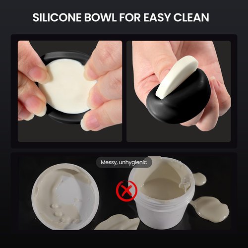 CAVSTORM Nose Wax Kit Men, Nose Hair Waxing Kit with 158°F Smart Temp Control, 40 Sticks, 100g Wax, Painless Nose Hair Removal with USB-C Fast Heating, Upgraded Capacity, Multi-Accessories