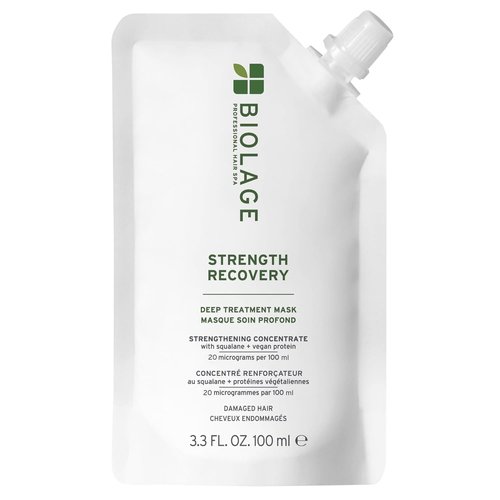 Biolage Strength Recovery Deep Treatment - Nourishes & Protects Hair, Reduces Breakage, Vegan, Paraben-Free
