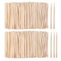 1200 Pack Wooden Waxing Sticks Wax Spatulas Sticks Small Wax Applicator Sticks Wood Craft Sticks Spatulas Applicator for Hair Eyebrow Nose Removal (Without Handle)