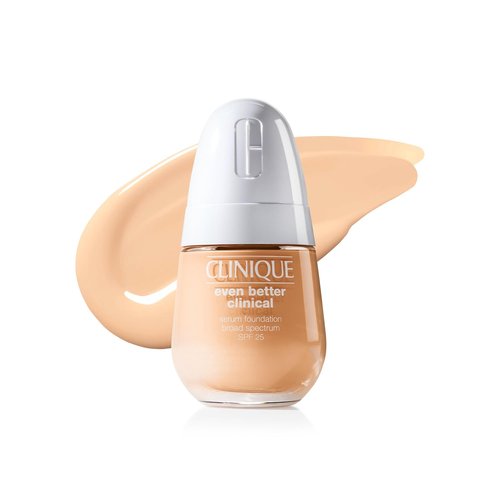 Clinique Full Coverage Hydrating Foundation Serum - SPF 25 with Vitamin C & Hyaluronic Acid for Oily Skin