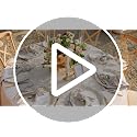 EVERLY 100% Pure Linen Round Tablecloth 70 Inch – Natural, Machine Washable, Decorative for Weddings & Events - Linen / 70"