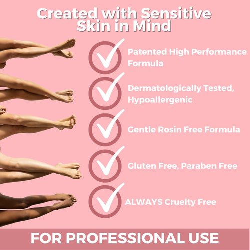 Cirepil - Boudoir - 800g / 28.22 oz Hard Wax Beads Bag - Hypoallergenic, Allergen-Free & Rosin-Free for Sensitive Skin - Professional Stripless Hair Removal for Face & Body - Low Temp Refill Bag