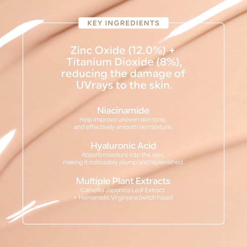 Skiennix Skin Tint SPF 40 - 24HR Tinted Mineral Sunscreen Serum with Zinc Oxide | Classic Ivory, 1 Fl Oz