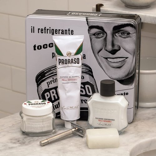 Proraso Vintage Toccasana Gift Set - 5.2 Oz Premium Shaving Cream & Accessories