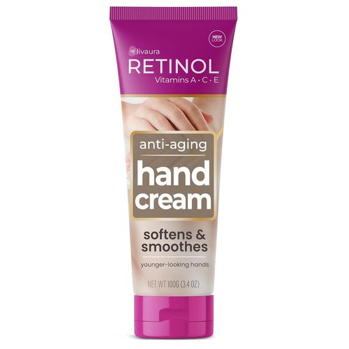 LIVAURA Retinol Anti-Aging Hand Cream - Nourishing Formula for Youthful Hands - Rich, Velvety Texture with Vitamin A