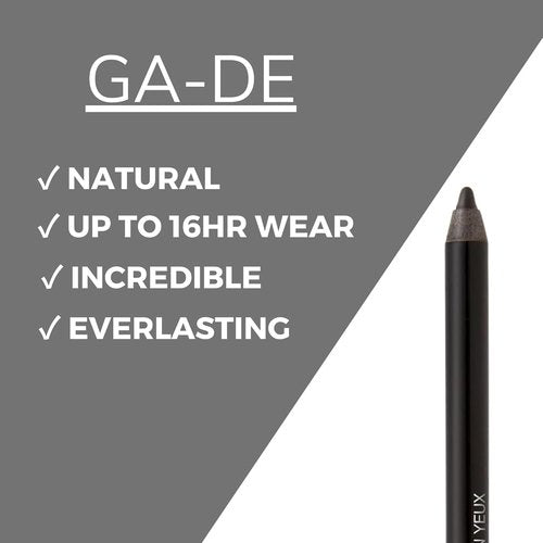 GA-DE Everlasting Eyeliner - Silky, Long-Lasting Waterproof Formula for Precise or Smoky Looks - 0.04 oz