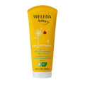 Weleda Baby Calendula 2-in-1 Gentle Shampoo & Body Wash - Plant-Rich Cleanser with Calendula & Almond Oil | 6.8 Fl Oz