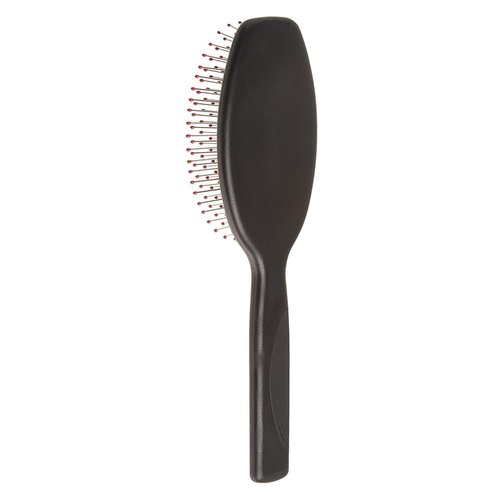 Cricket Static Free Cushion Hair Brush - Smoothing & Detangling for Thick, Curly Hair - Anti-Static Metal Bristles