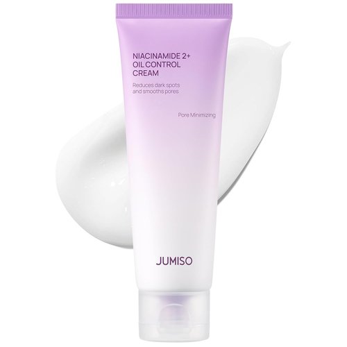 JUMISO Niacinamide 2+ Oil Control Cream - Pore Minimizing Korean Moisturizer for Oily Skin - 2.7 fl. oz.